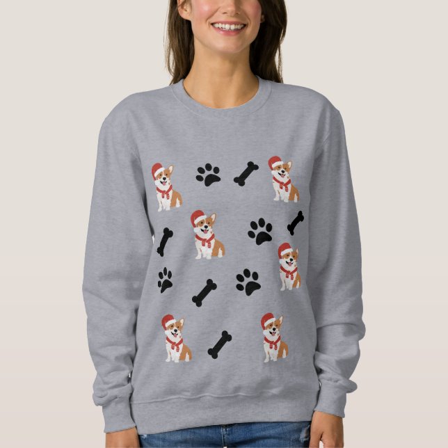 Sweatshirt de chien personnalisé (Devant)