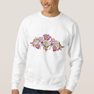 Sweatshirt de collage de Daylily