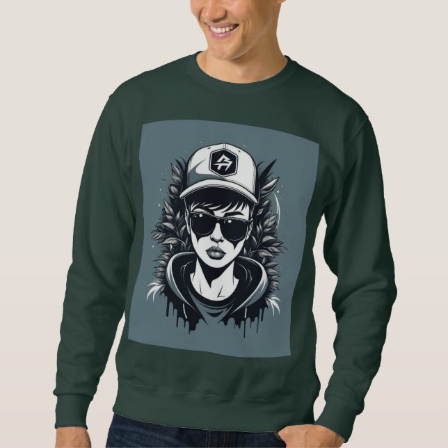 Sweatshirt de conception Streetwear (Devant)