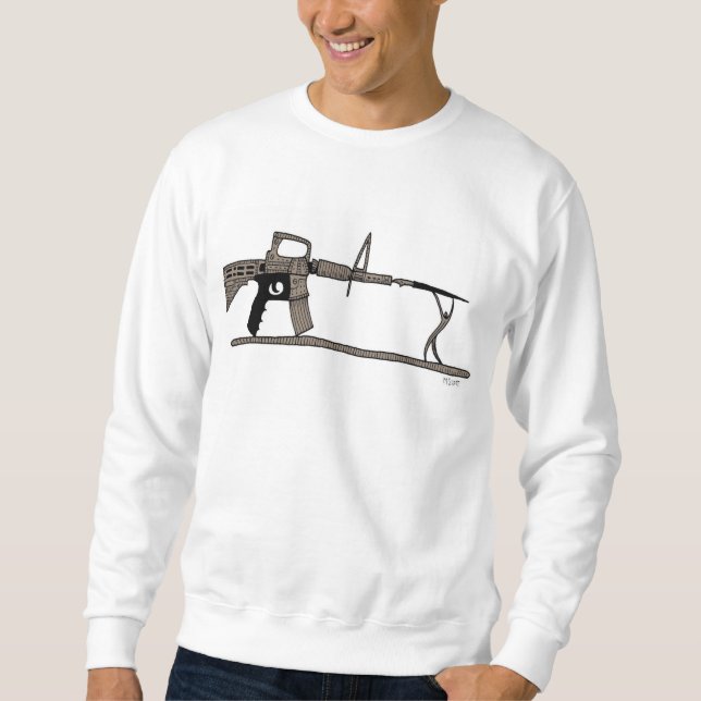 Sweatshirt de contrôle des armes (Devant)