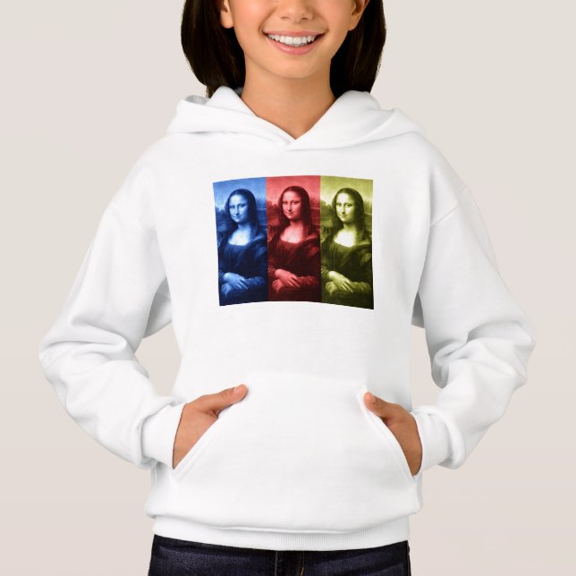 Sweatshirt de couleurs primaires Mona Lisa (Devant)