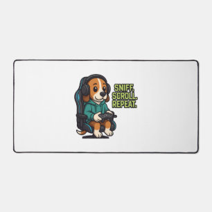 Sweatshirt de dessin animé de Beagle de jeu concep