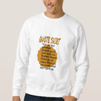 Sweatshirt de devis
