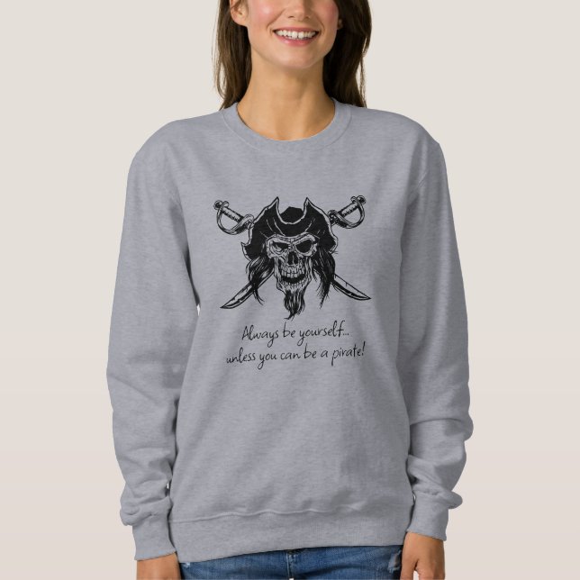 Sweatshirt de devis pirate (Devant)