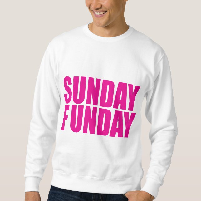 Sweatshirt de dimanche Funday (Devant)