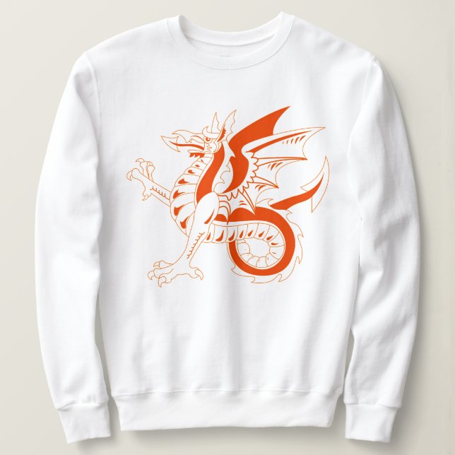 Sweatshirt de dragon (Design devant)