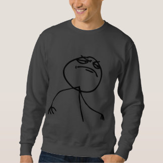 Sweatshirt De F*#K TYPE OUAIS (gris de charbon de bois)