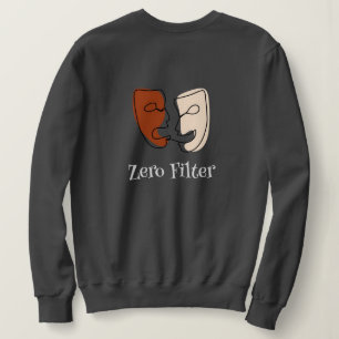 Sweatshirt de filtre zéro - Gras et Réel