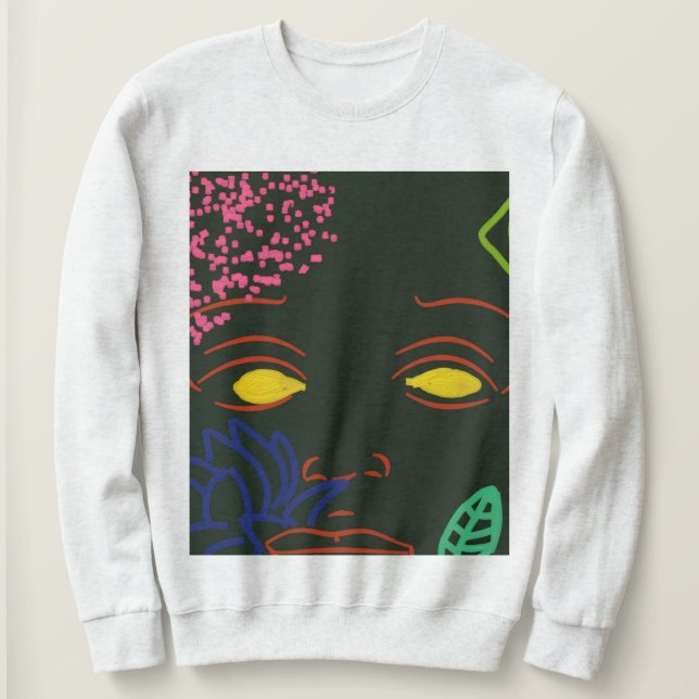 Sweatshirt de fleurs (Design devant)