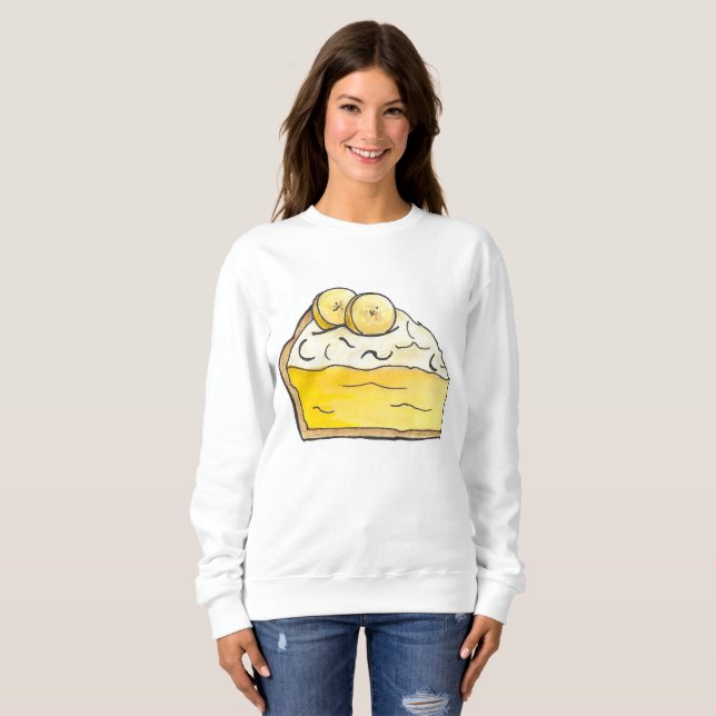 Sweatshirt de foie à la crème de banane (Devant entier)