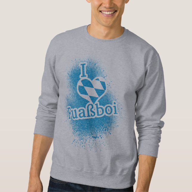 Sweatshirt de football bavarois (Devant)