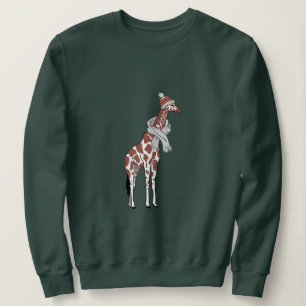 Sweatshirt de girafe d'hiver