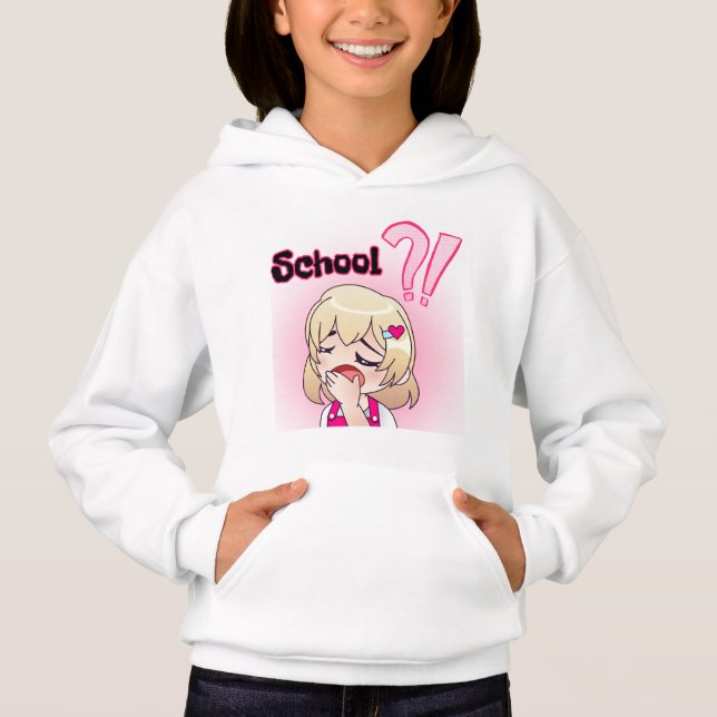 Sweatshirt de Girl anime (Devant)