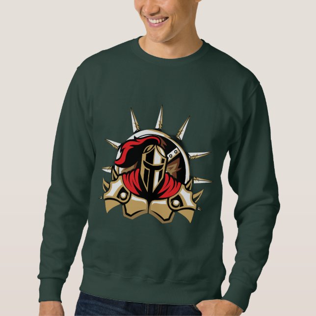 Sweatshirt de guerrier spartiate pour hommes (Devant)