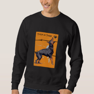 Sweatshirt de Halloween de dobermann