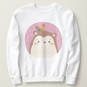 Sweatshirt de hérisson mignon