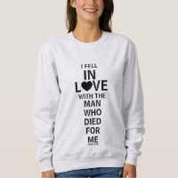Sweatshirt de Jésus sur les vêtements chrétiens de