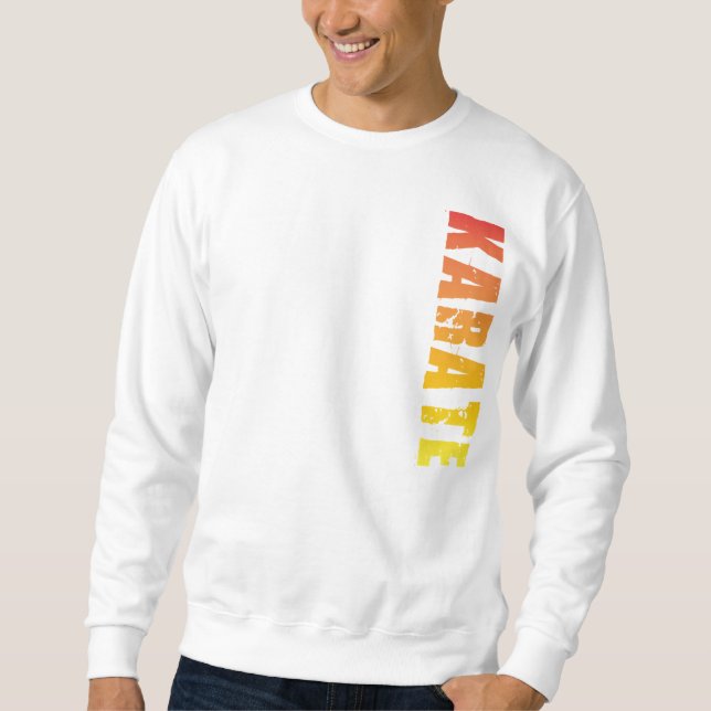 Sweatshirt de karaté (Devant)