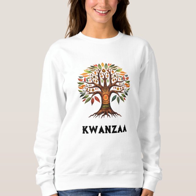 Sweatshirt de Kwanzaa (Devant)