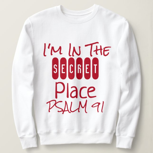 Sweatshirt de la collection Faith Gifts (Design devant)