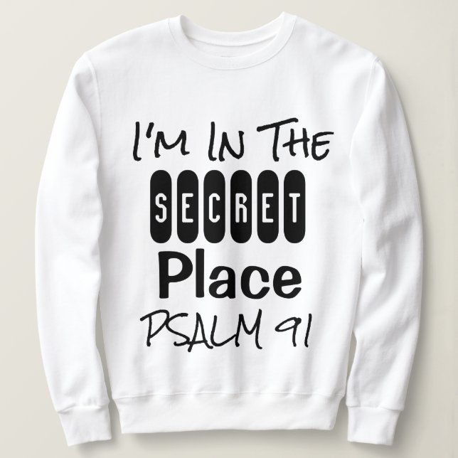 Sweatshirt de la collection Faith Gifts (Design devant)