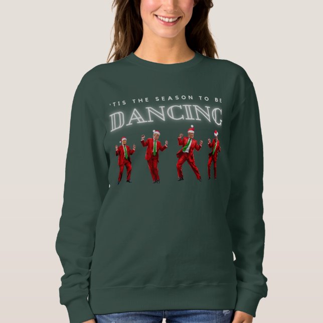 Sweatshirt de la danse Trump de la femme (Devant)