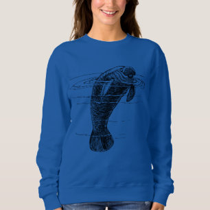 Sweatshirt de la femme Manatee