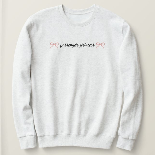 Sweatshirt de la princesse de passagers (Design devant)