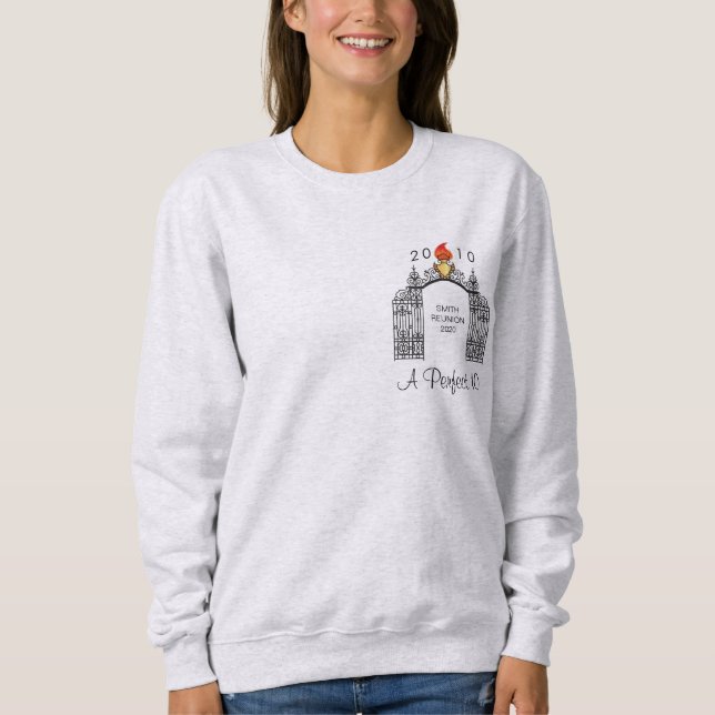 Sweatshirt de la Réunion (Devant)