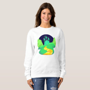 sweatshirt de la route de briques jaunes