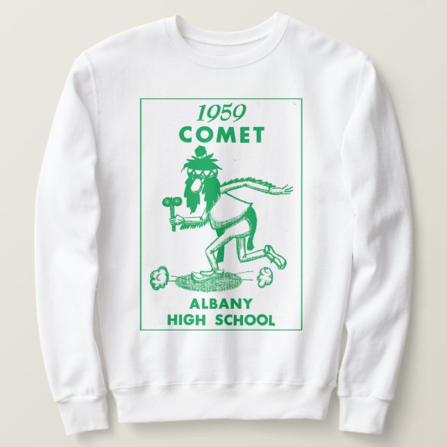 Sweatshirt de l'école secondaire Hvywt 59er's Come (Design devant)