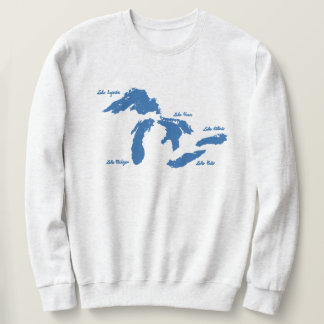 Sweatshirt de l'équipage-cou des Grands Lacs