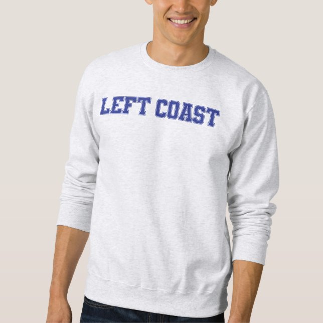 Sweatshirt de l'équipage de la côte gauche (Devant)