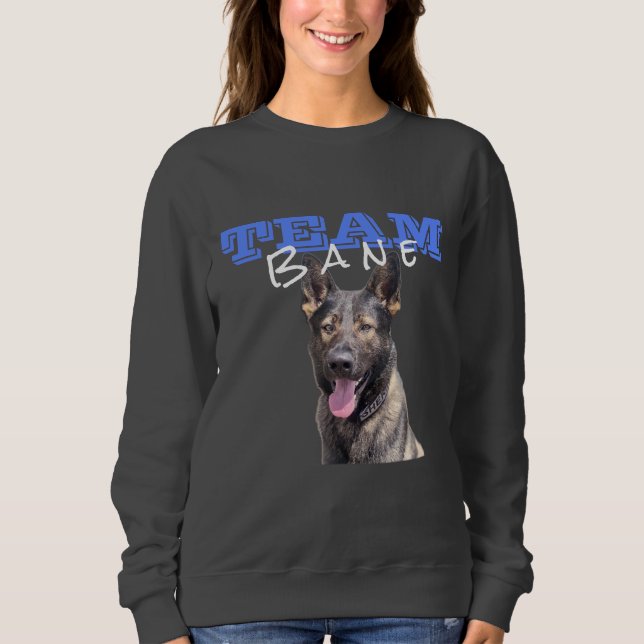 Sweatshirt de l'équipe féminine de grises Bane (av (Devant)