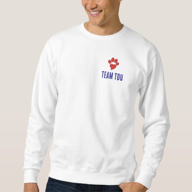 Sweatshirt de l'équipe TDU (Devant)