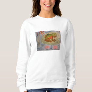 Sweatshirt de l'étang de grenouille d'été