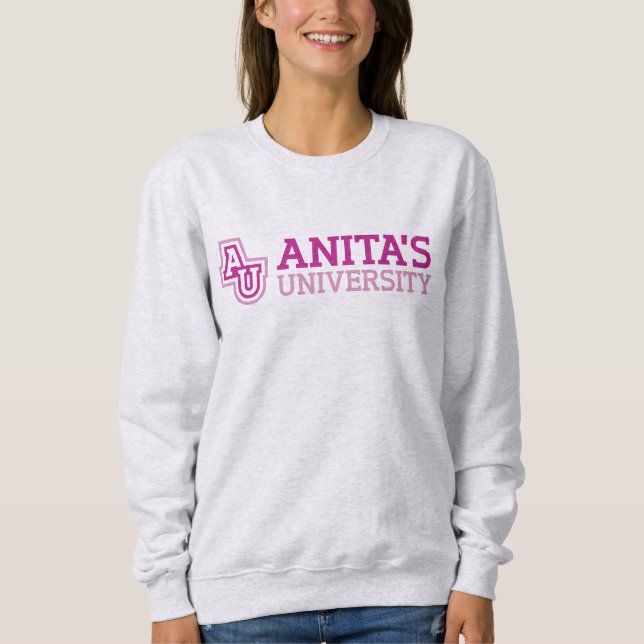 Sweatshirt de logo de l'université d'Anita (Devant)