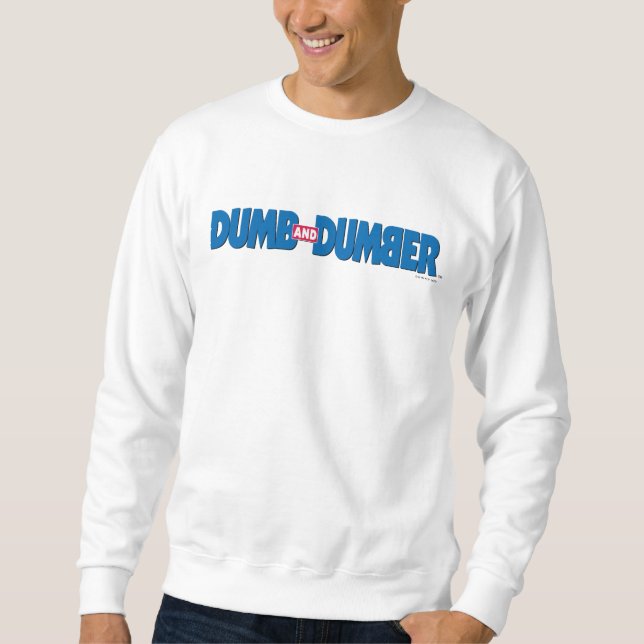 Sweatshirt de logo Dumb et Dumber (Devant)