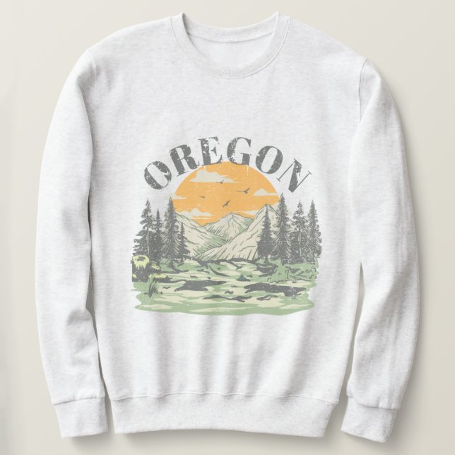 Sweatshirt de l'Oregon Crewneck (Design devant)
