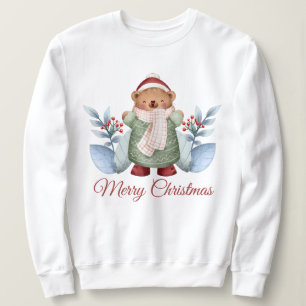 Sweatshirt de l'ours de Noël