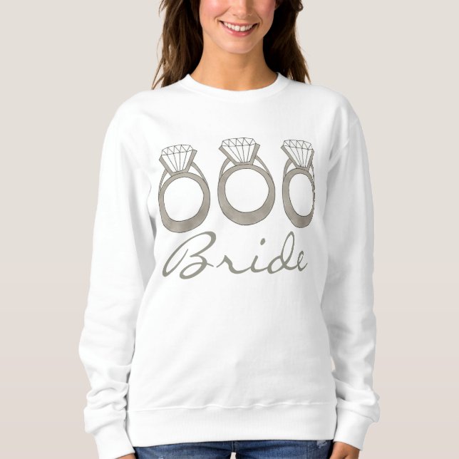 Sweatshirt de Mariage  de  de  de ceinture de Fian (Devant)