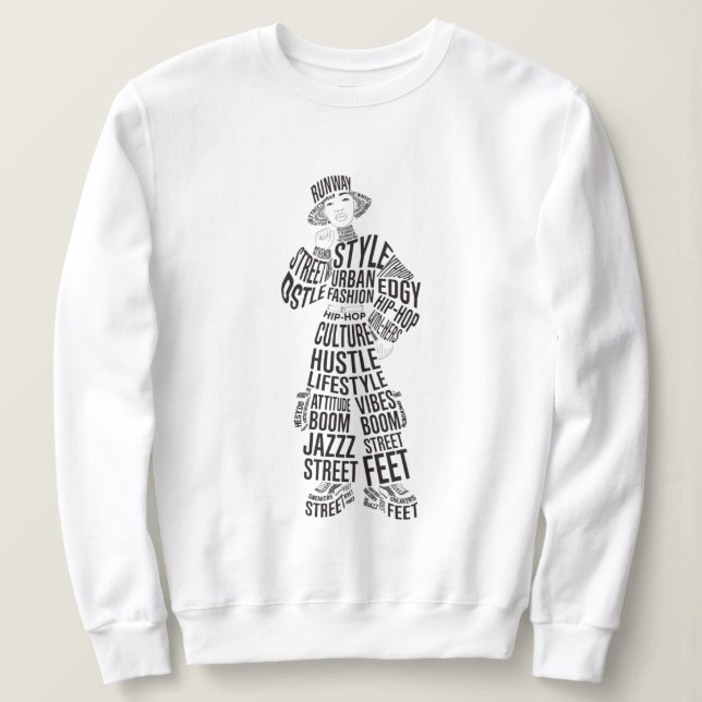 Sweatshirt de mode Hip-Hop (Design devant)