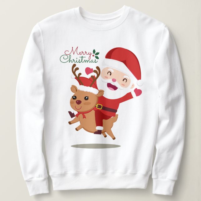 Sweatshirt de Noël (Design devant)