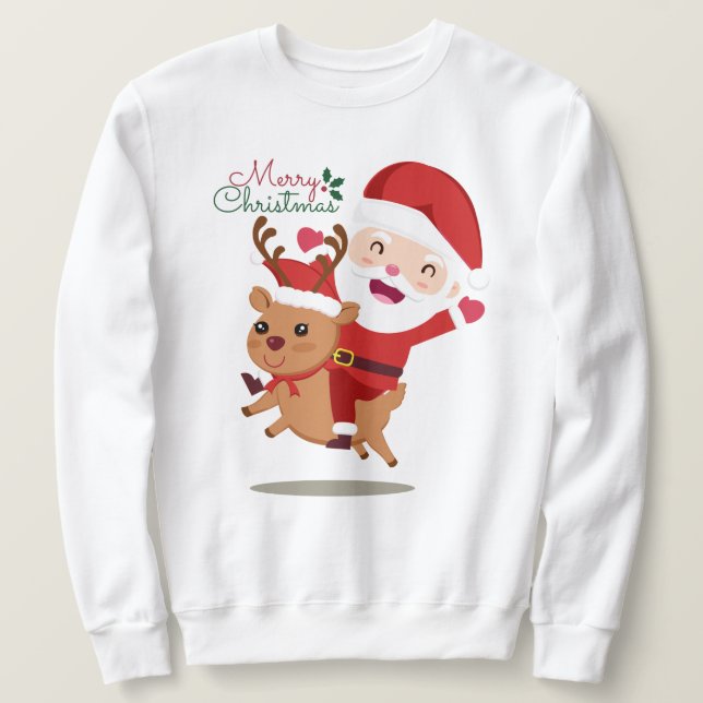 Sweatshirt de Noël (Design devant)