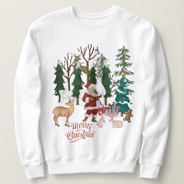 Sweatshirt de Noël (Design devant)