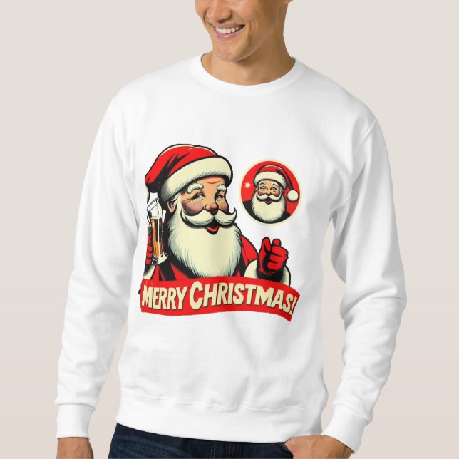 Sweatshirt de Noël cosy - Festive Holiday Design (Devant)