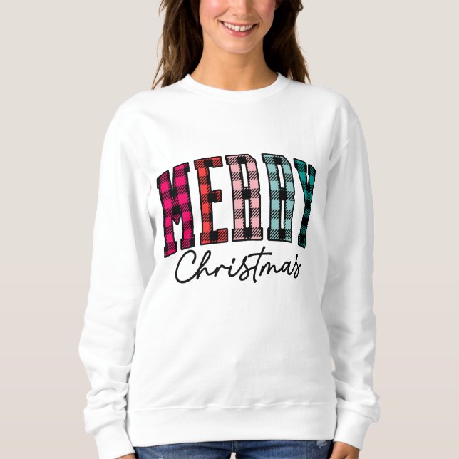 Sweatshirt de Noël | Couleur multiple pour femmes (Devant)