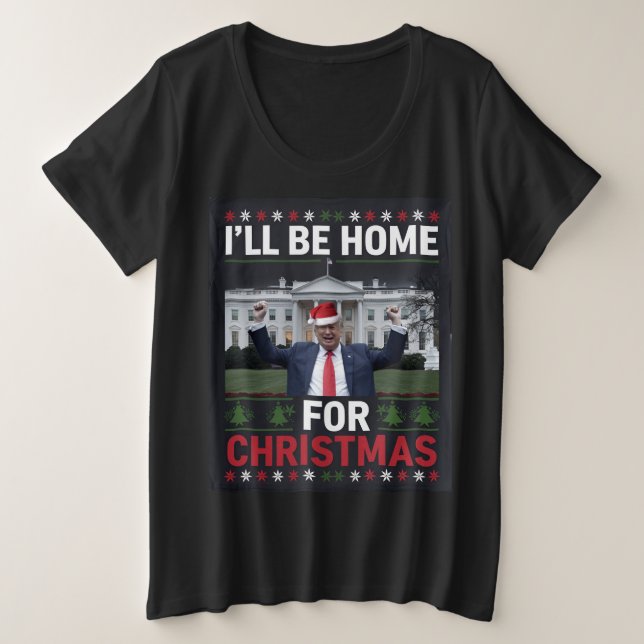 Sweatshirt de Noël de la victoire de Trump (Design devant)