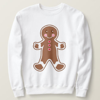 Sweatshirt de Noël de pain d'épices