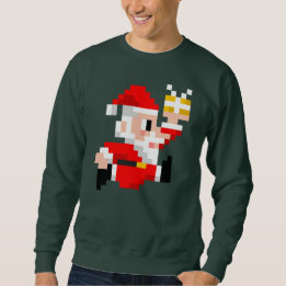 Sweatshirt de Noël hideux de 8 bits pour hommes